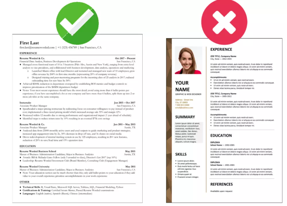 إنشاء وتصميم سيرة ذاتية CV احترافية