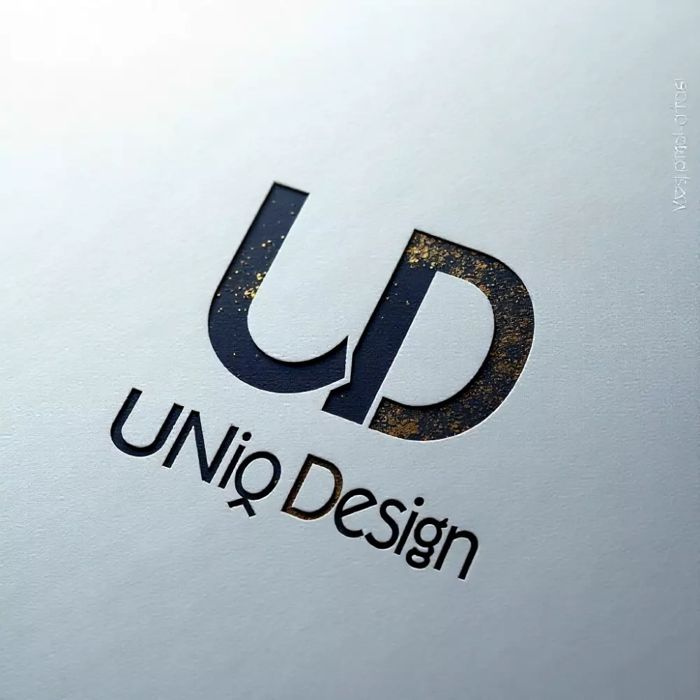 تصميم شعارات مودرن احترافية مع عرضها على كارت شخصي أنيق