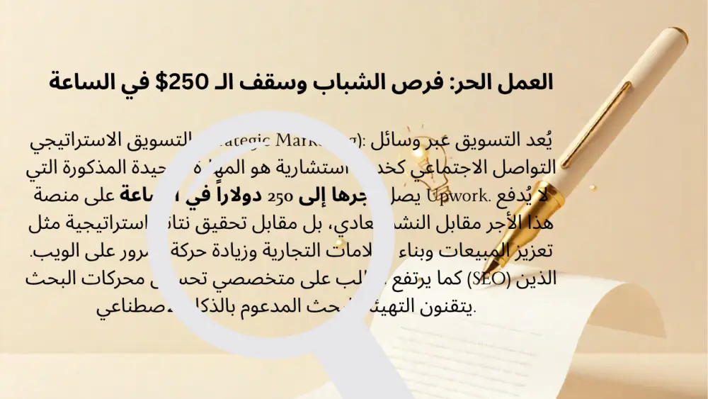 كتابة مقالات احترافية ومحتوى جذّاب ومتوافق مع محركات البحث (SEO)