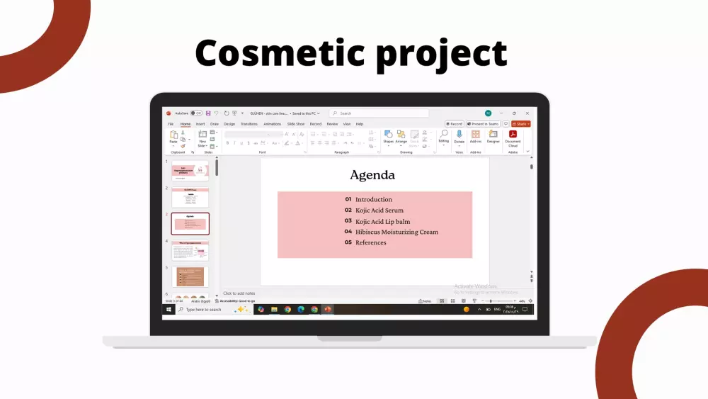 إنشاء عرض تقديمي احترافي مريح للعين سريع الفهم و سعر اقتصادي