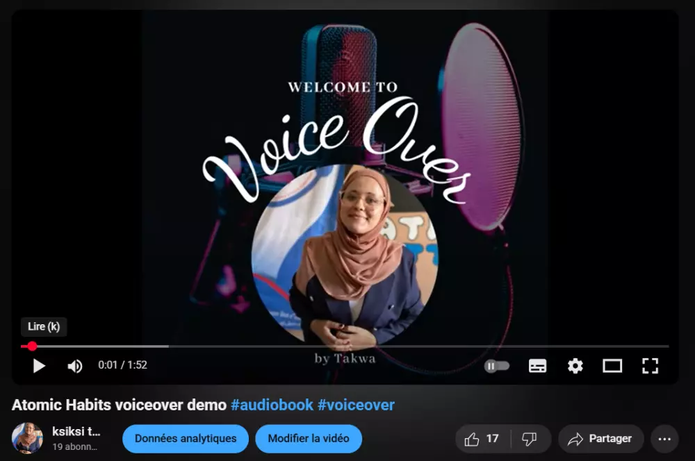 خدمات تعليق صوتي احترافية للكتب الصوتية، البودكاست والإعلانات التجارية English