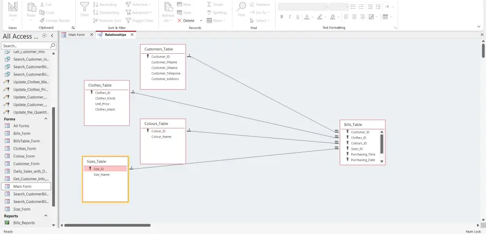 تصميم قاعدة بيانات Microsoft Access احترافية