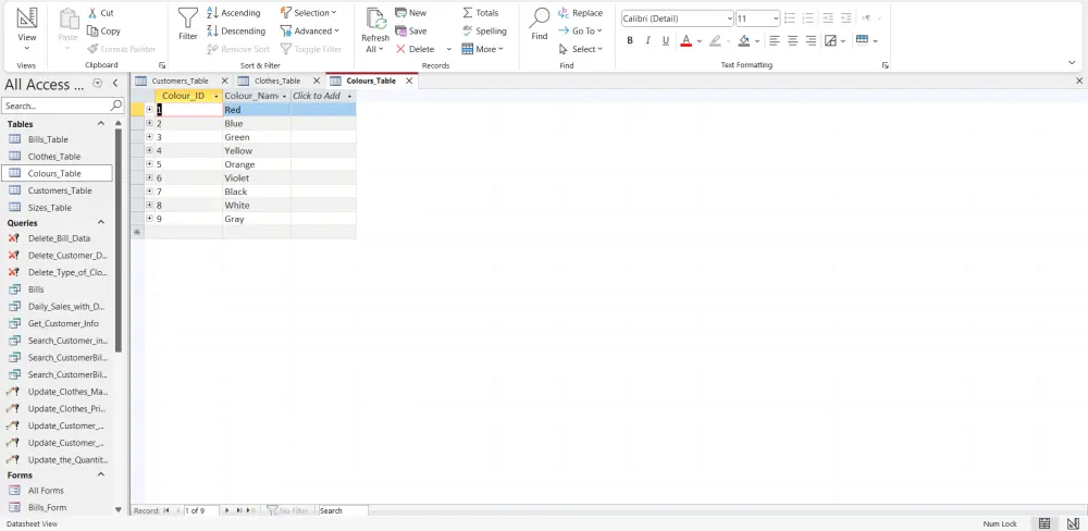 تصميم قاعدة بيانات Microsoft Access احترافية
