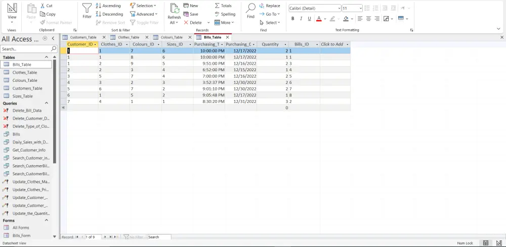 تصميم قاعدة بيانات Microsoft Access احترافية