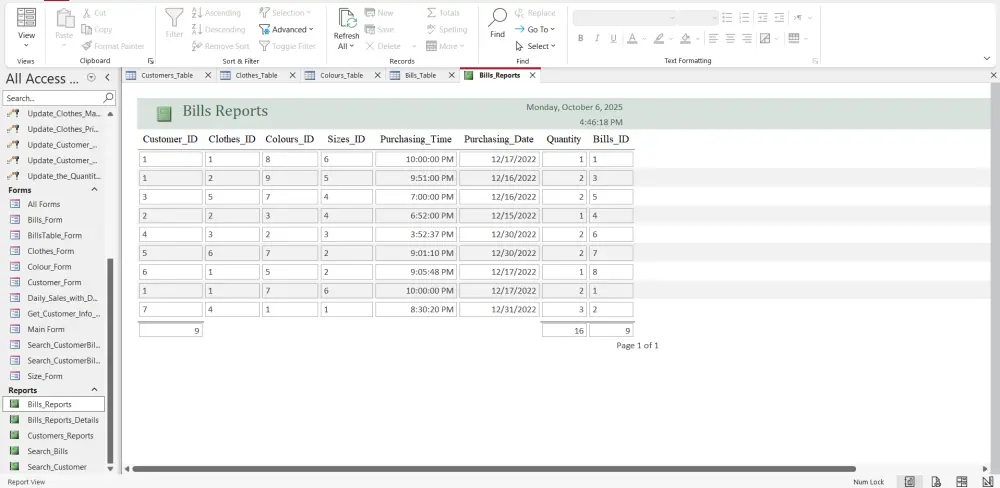تصميم قاعدة بيانات Microsoft Access احترافية