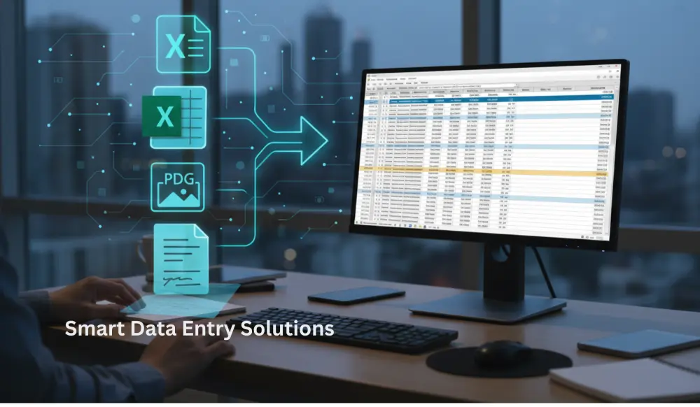 سأقوم بإدخال البيانات بدقة واحترافية في ملفات Excel أو Google Sheets أو أي نظام يحدده العميل.