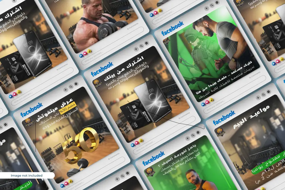 تصميم منشورات سوشيال ميديا احترافية وجذابة لزيادة التفاعل وبناء هوية بصرية مميزة
