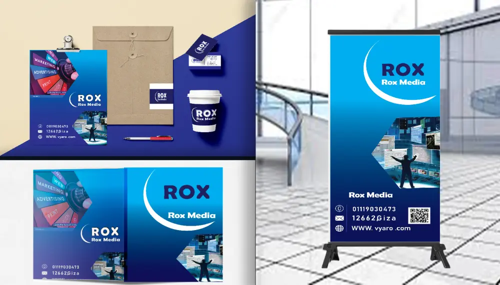 تصميم هوية بصرية احترافية كاملة لعلامتك التجارية بأسلوب عصري ومميز