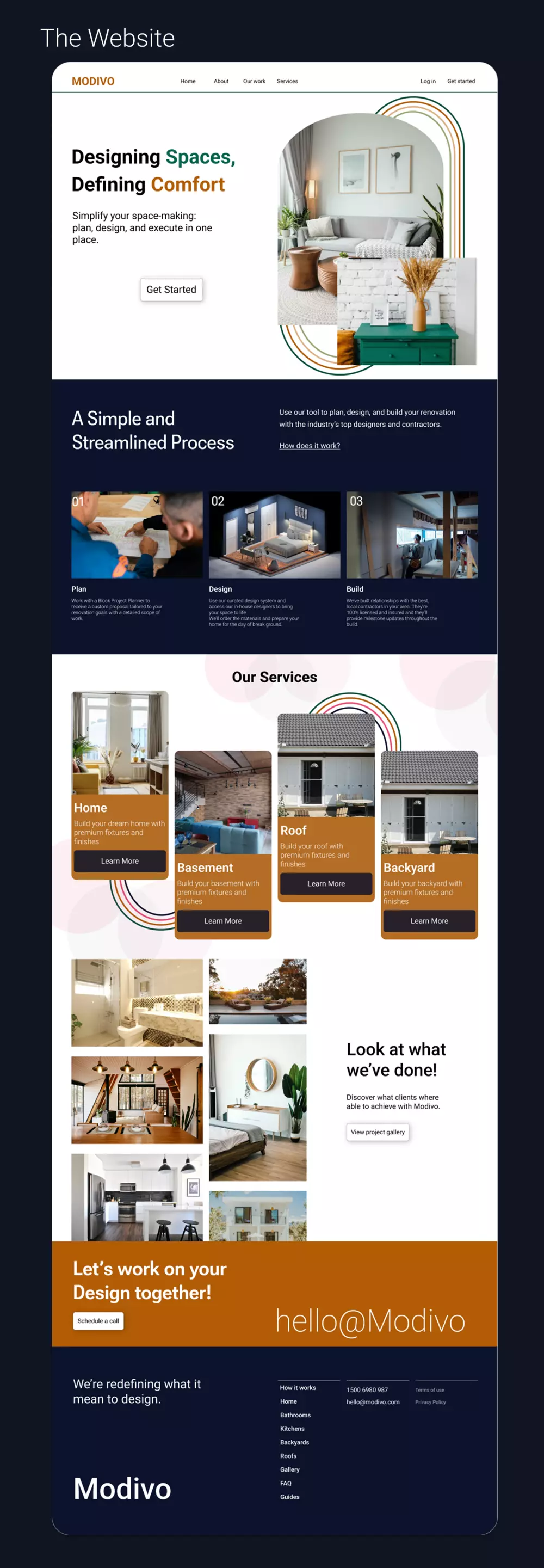 تصميم صفحة هبوط (Landing Page) عصرية وجذابة