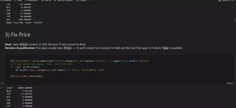 معالجة وتنظيف البيانات باحترافية باستخدام Python أو Excel