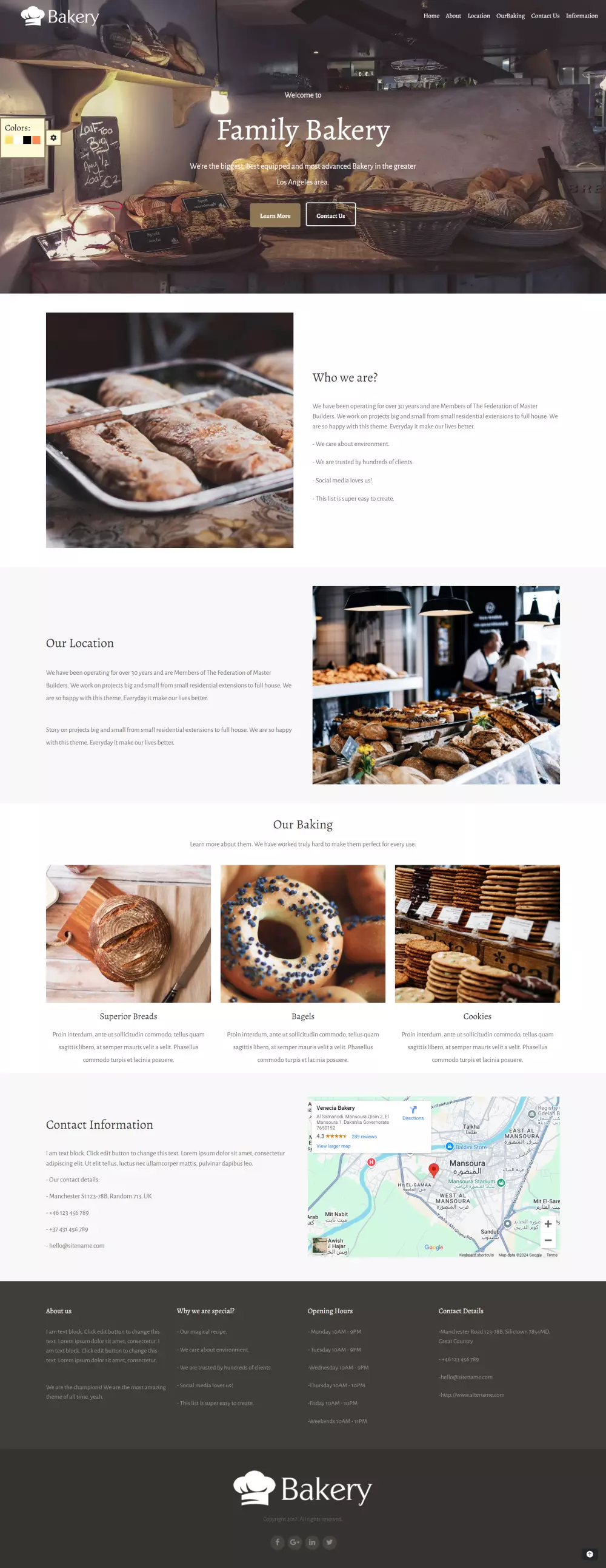 تصميم صفحة هبوط احترافية متجاوبة (HTML / CSS / JS / Bootstrap)