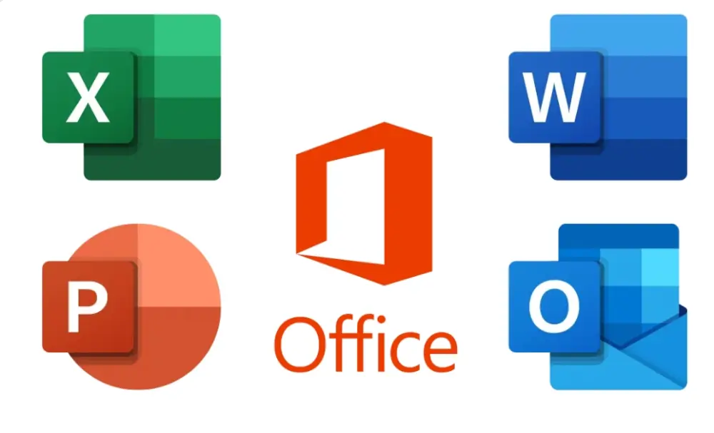 ادخال البيانات علي word/excel/powe point