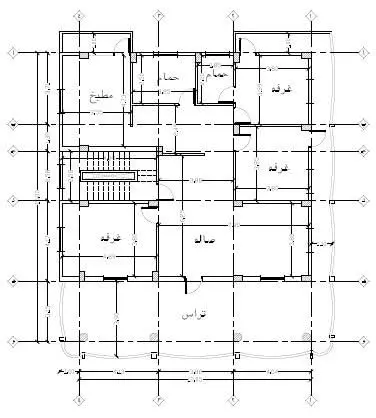 عمل تصميم معماري وتقسيم داخلي