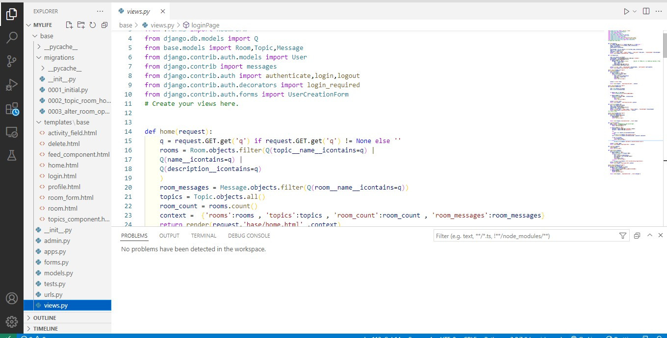 مساعدة او استشارة في برمجة وتطوير تطبيقات Python | Django