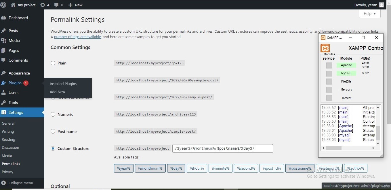 استشارة وحل مشكلة تتعلق بتطوير موقع WORDPRESS