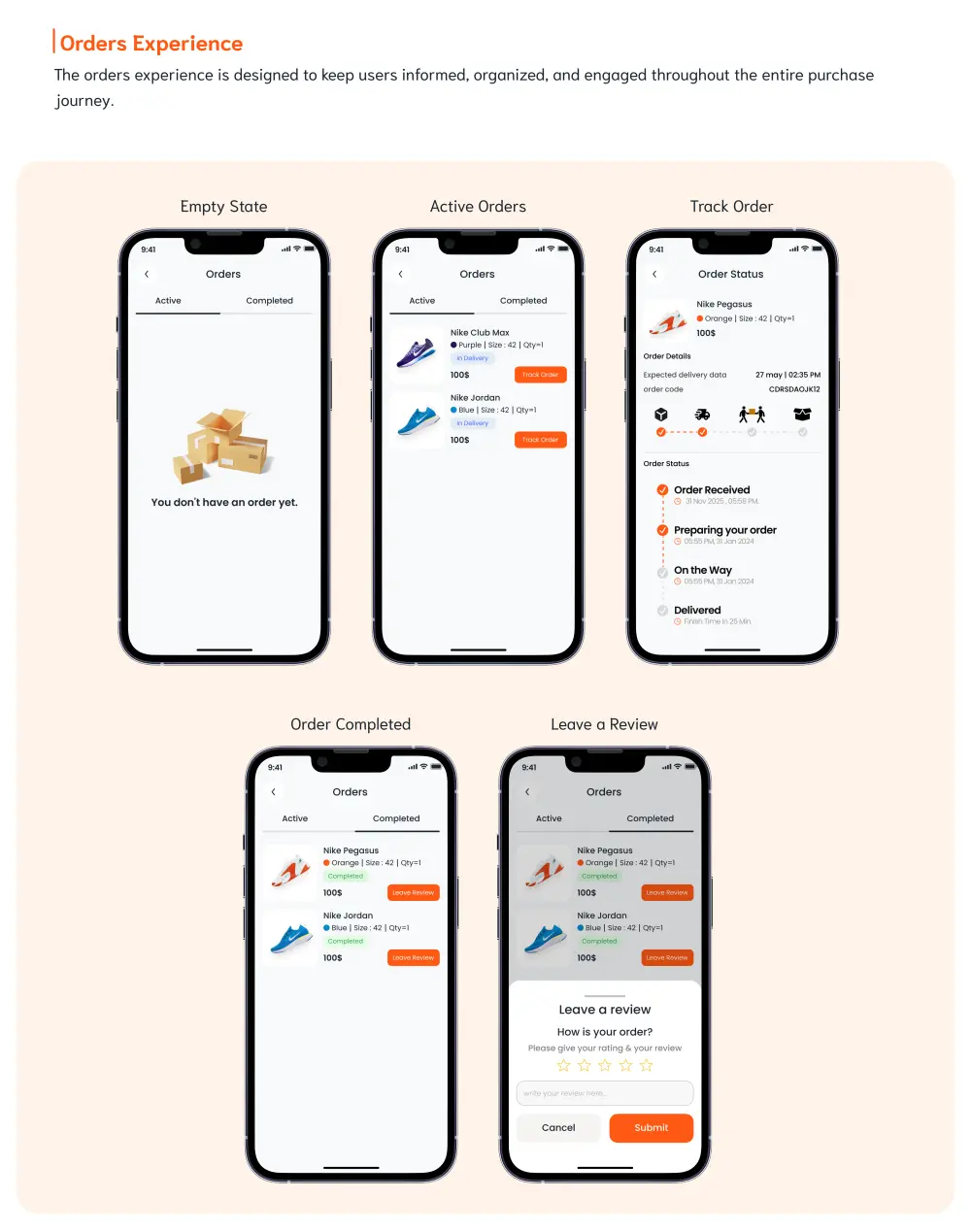 تصميم واجهة تطبيق موبايل (Android / iOS) + Apple Watch باستخدام Figma