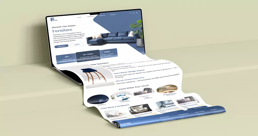 تصميم صفحة هبوط Landing Page