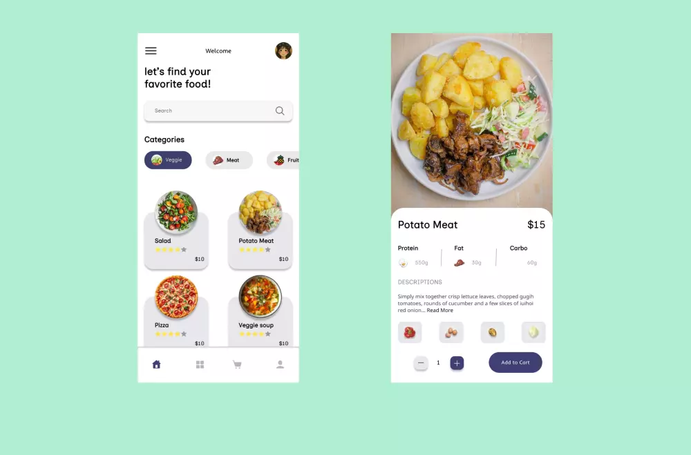 انشاء تطبيق بسيط من 5 صفحات ب flutter