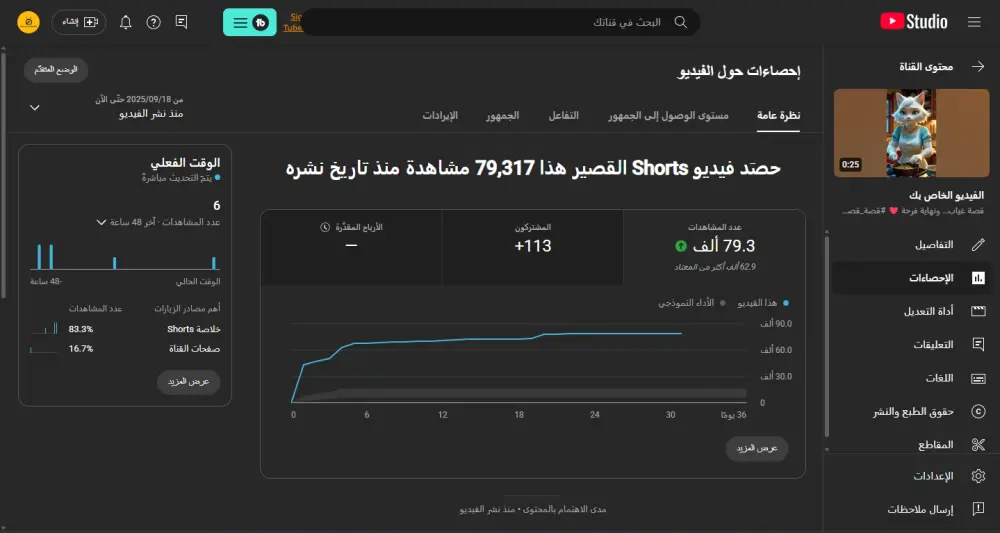 صناعة و مونتاج فيديوهات قصيرة جذّابة (Reels & Shorts) بأسلوب قصصي احترافي