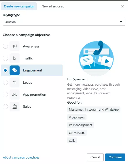 إدارة وإنشاء حملة إعلانية واحدة احترافية على Facebook & Instagram