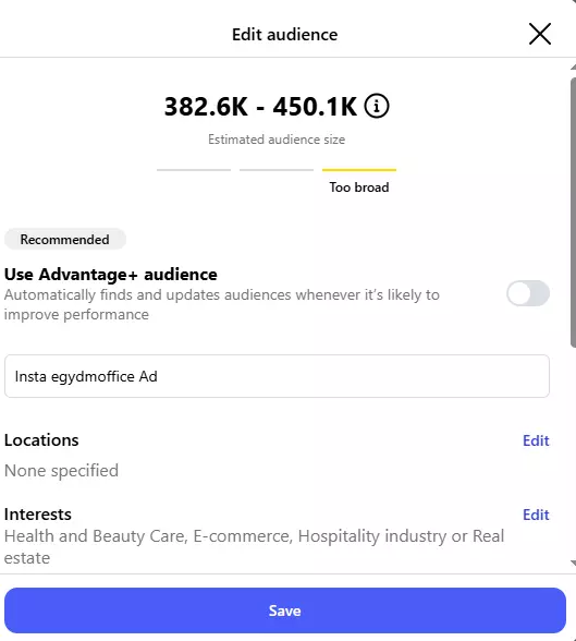 إدارة وإنشاء حملة إعلانية واحدة احترافية على Facebook & Instagram