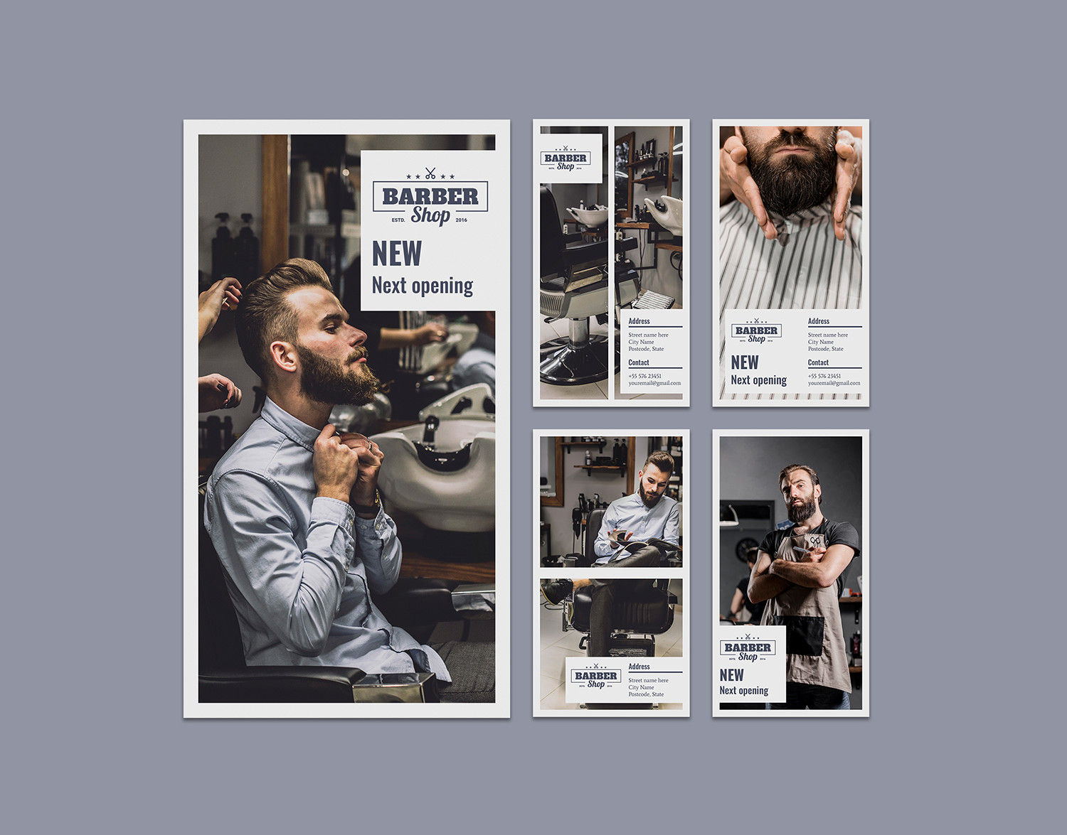 تصميم 5 استوري انستجرام مع تسليم ملفات العمل