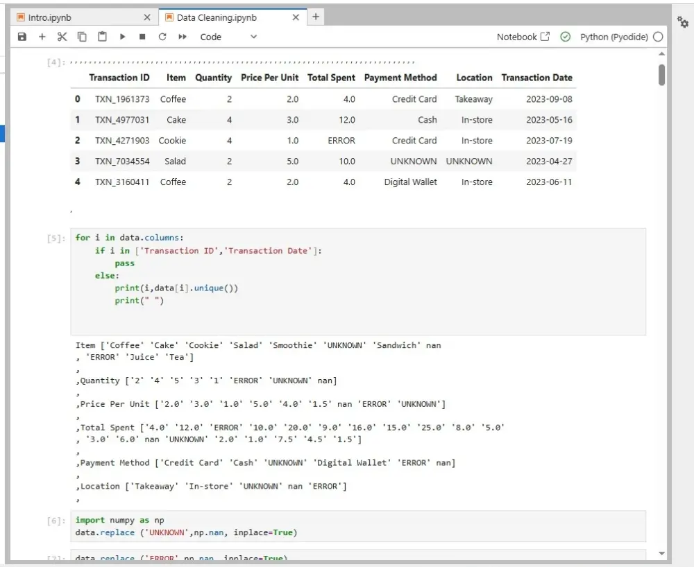 تحليل بيانات (CSV/Excel) والحصول علي تقارير و قرارات ذكية باستخدام Python