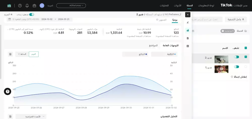 انشاء وادارة الحمله الإعلانية الممولة على تيك توك