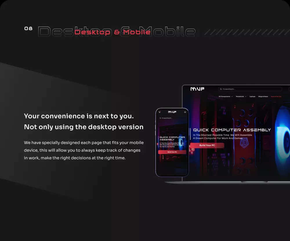 تصميم واجهات UI/UX لصفحات Landing Page & dashboard