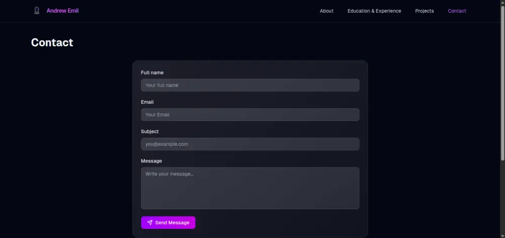 إنشاء Portfolio احترافي لعرض أعمالك بطريقة مميزة وجذابة
