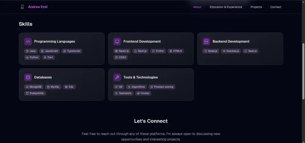 إنشاء Portfolio احترافي لعرض أعمالك بطريقة مميزة وجذابة