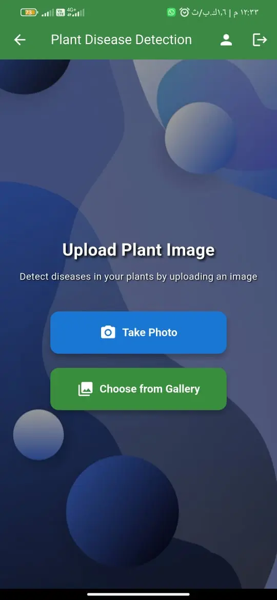 تصميم واجهة تطبيق احترافية (سكرين واحدة فقط)