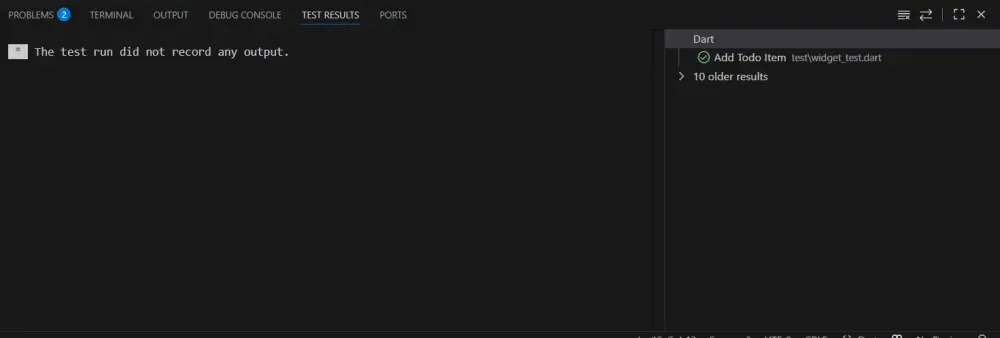 سأقوم بتجربة تطبيقك Flutter على Android وأعطيك تقريرًا مفصلًا