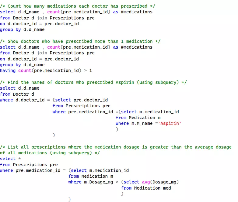 تحليل بياناتك وتلخيصها في تقارير وجداول سهلة الفهم باستخدام SQL