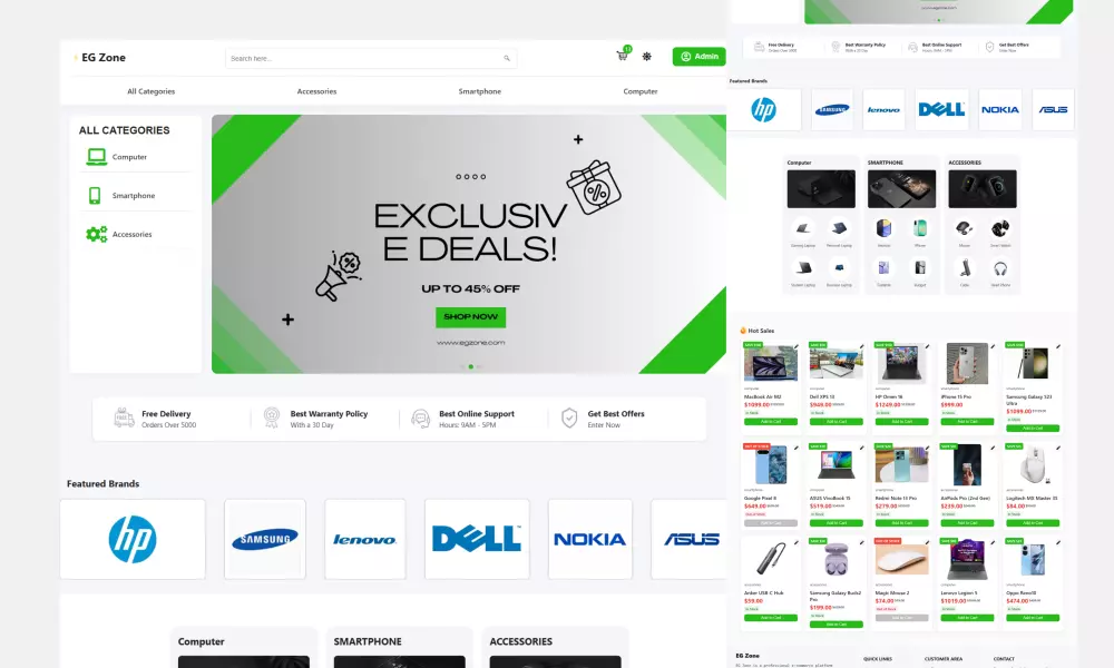 برمجة وتصميم صفحة هبوط احترافية تزود مبيعاتك وتخلي مشروعك يبان بشكل استثنائي