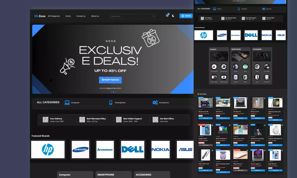 برمجة وتصميم صفحة هبوط احترافية تزود مبيعاتك وتخلي مشروعك يبان بشكل استثنائي