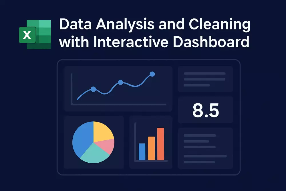 تحليل البيانات وتنظيفها وعرضها في Dashboard تفاعلي احترافي