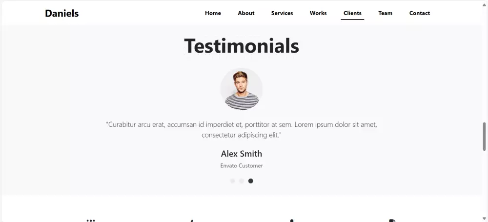 تصميم صفحة ويب متجاوبة باستخدام HTML وCSS وBootstrap