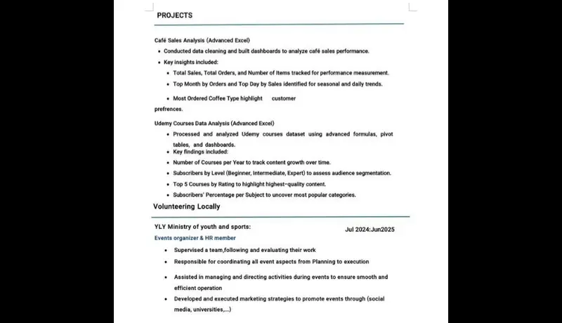 كتابة سيرة ذاتية احترافية تتناسب مع نظام ال ATS