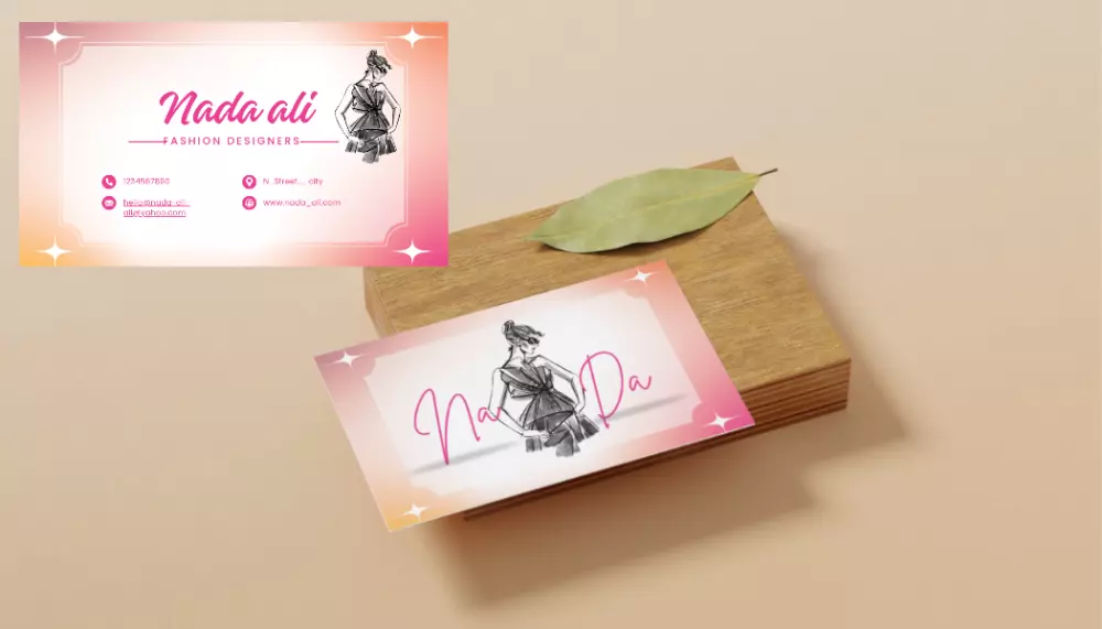 تصميم بطاقات عمل وبطاقات شخصية