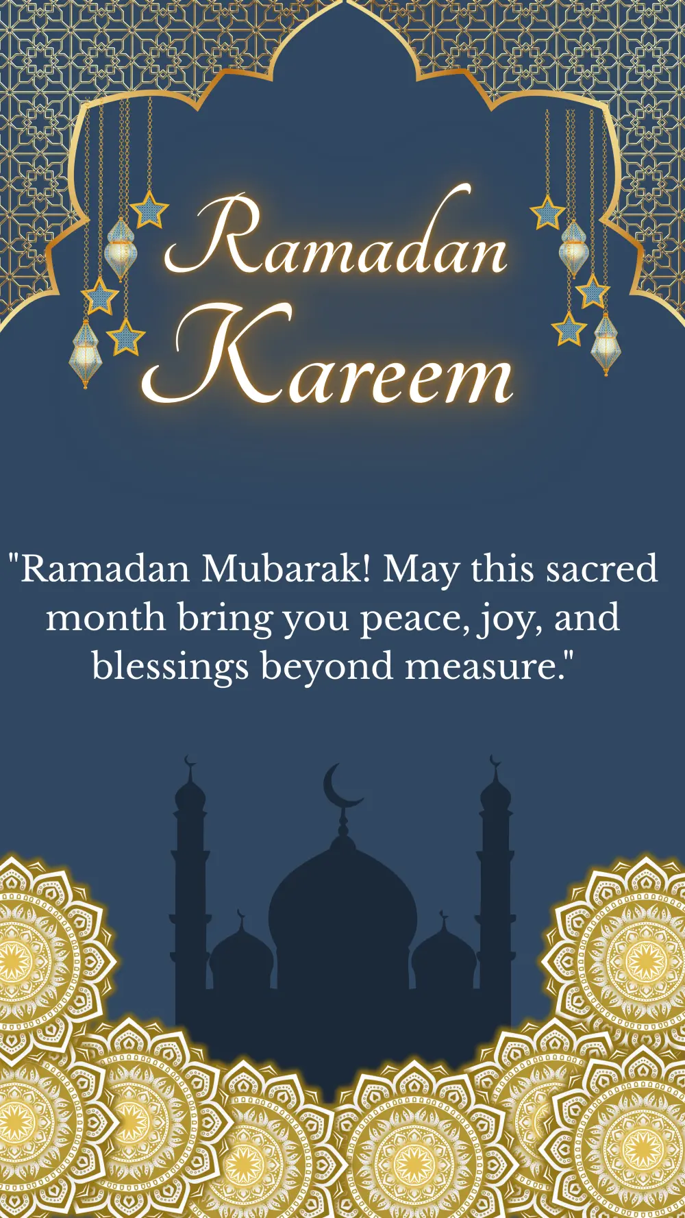 تصميم  بطاقات تهنئة رمضانية باحترافية ولمسة عصرية