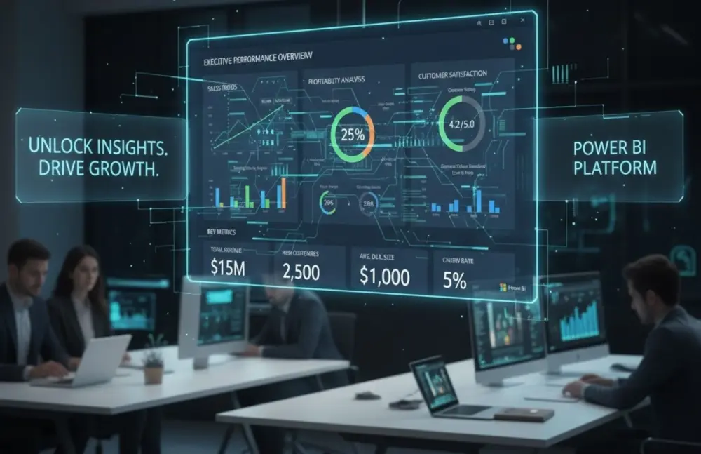 تصميم داشبورد احترافي على Power BI لتحليل بياناتك بدقة