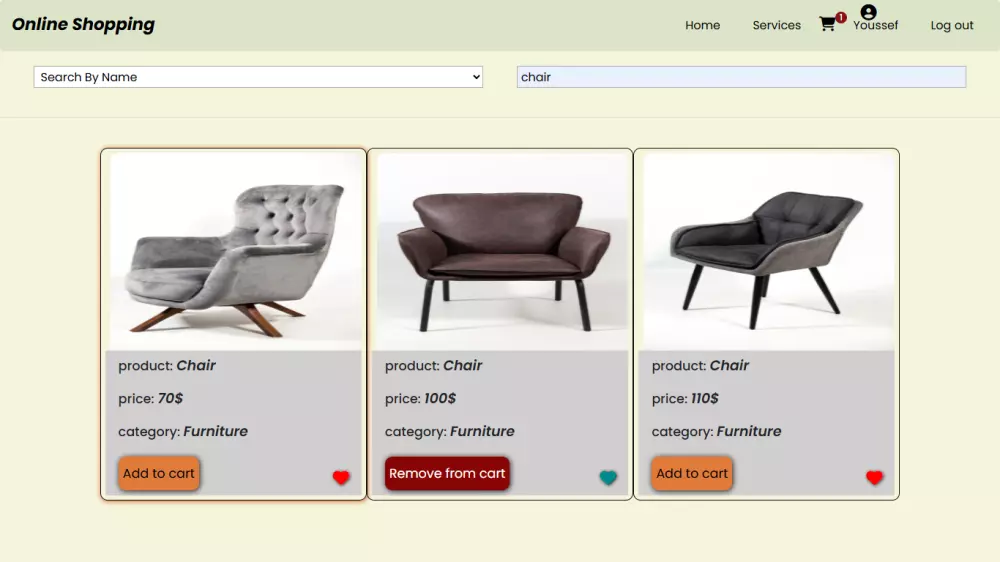 تصميم متجر إلكتروني (E-Commerce)