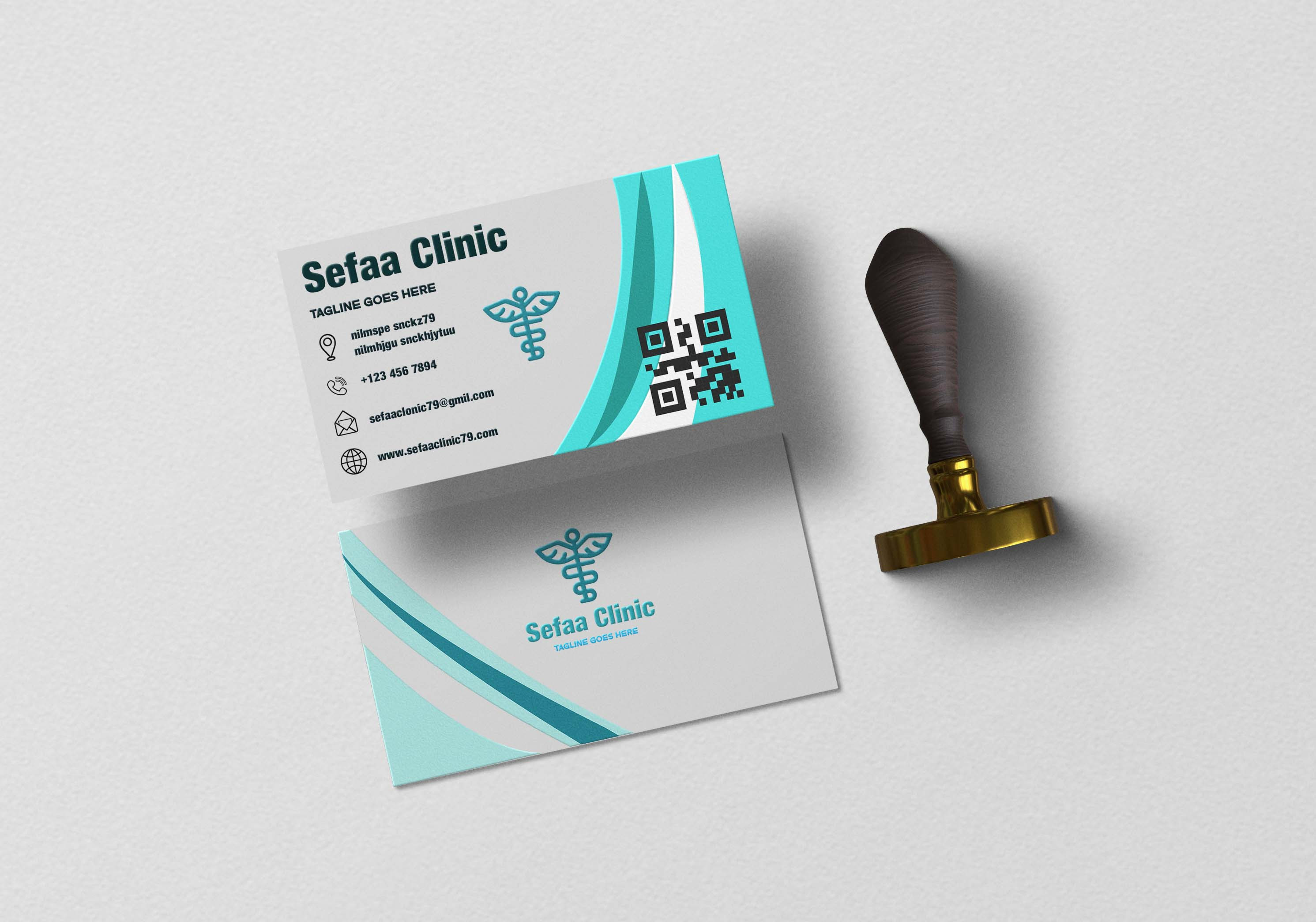 تصميم بزنس كارد احترافي