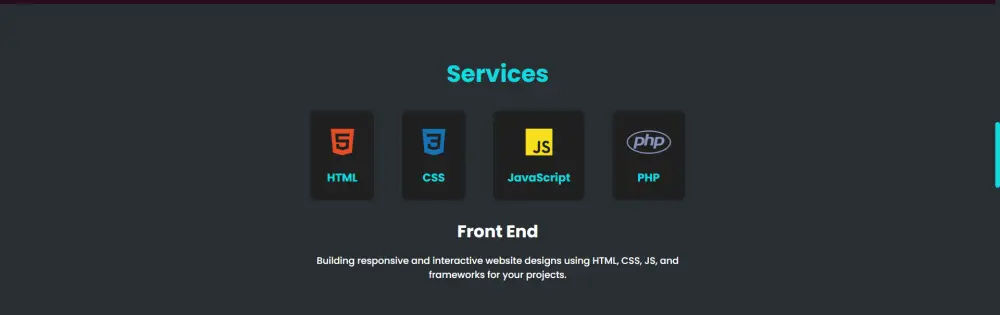 تصميم وتطوير بورتفوليو احترافي