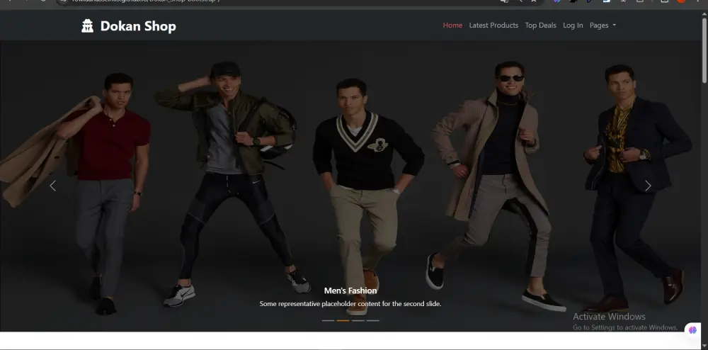 إنشاء موقع متجر ملابس احترافي ومتجاوب