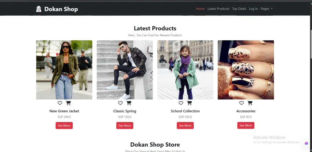 إنشاء موقع متجر ملابس احترافي ومتجاوب