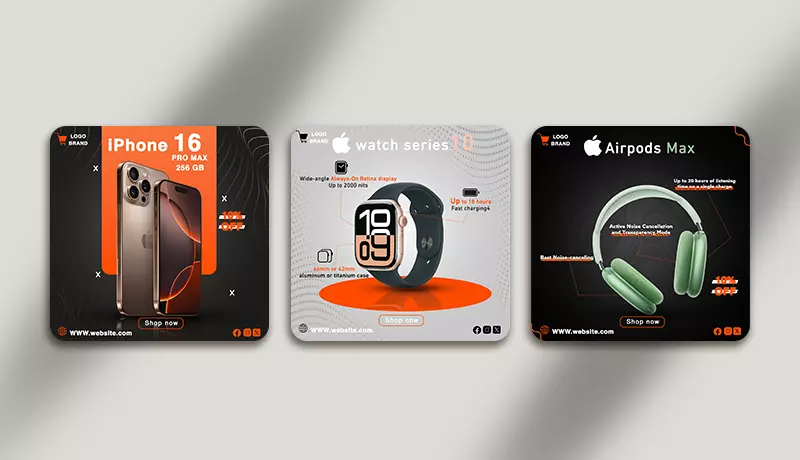 تصميم اعلانات سوشيال ميديا احترافية