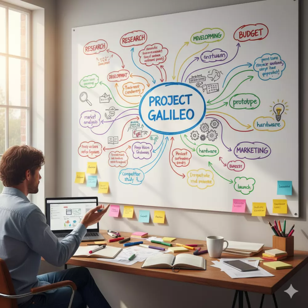 تحويل النصوص إلى خرائط ذهنية واضحة ومنظمة