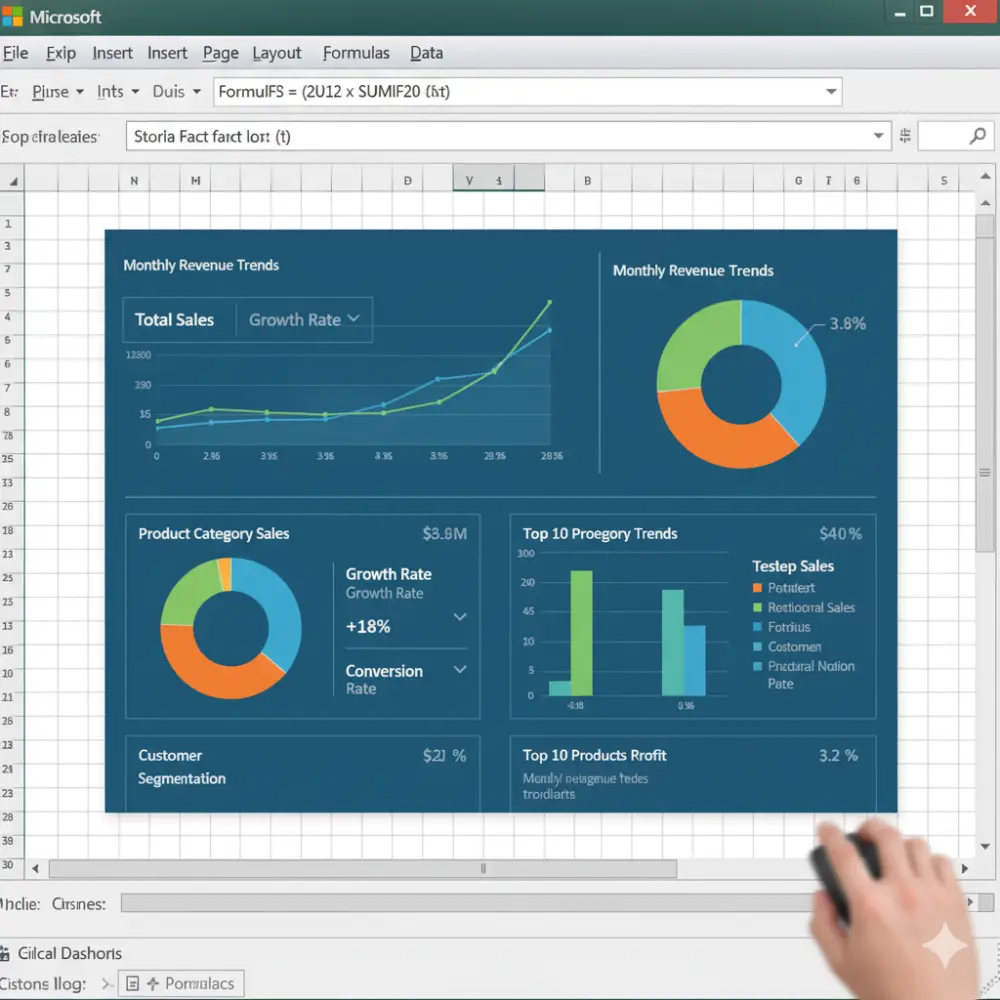 تحليل وتنظيم بياناتك على Excel باحتراف – استخراج تقارير وملخصات جاهزة